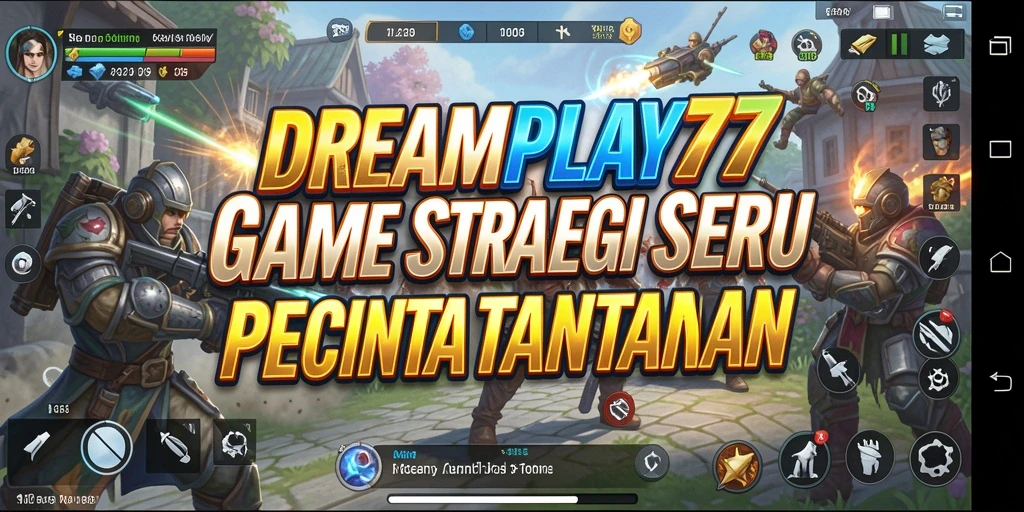 Tampilan gameplay DREAMPLAY77 yang menegangkan dan penuh strategi.