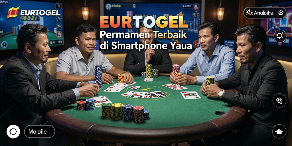 Tampilan gameplay EUROTOGEL yang seru dan menantang dalam permainan Poker.