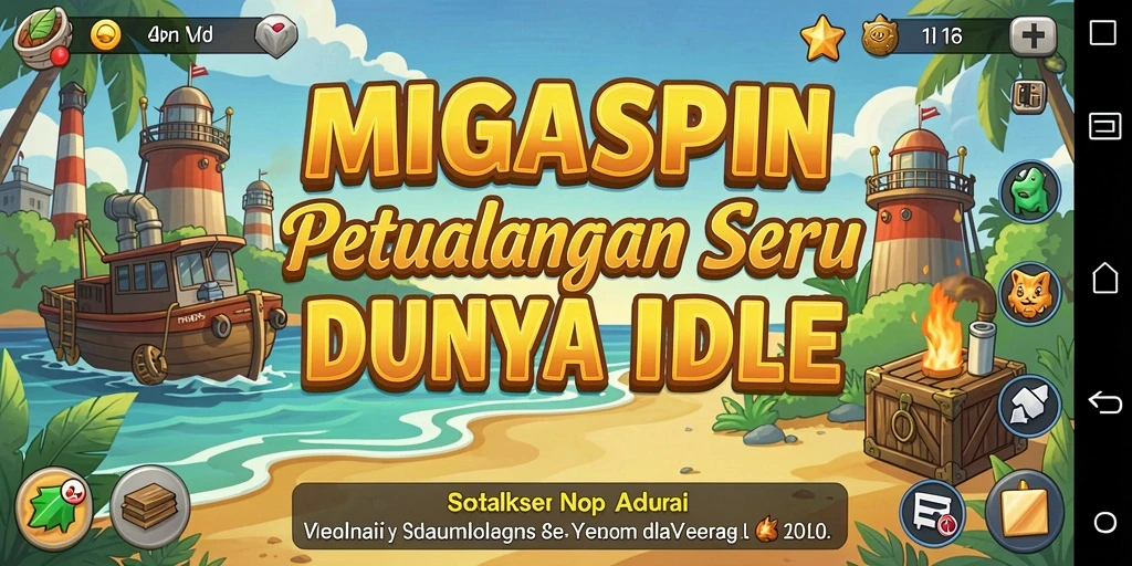 Gameplay Idle yang menarik di MIGASPIN.