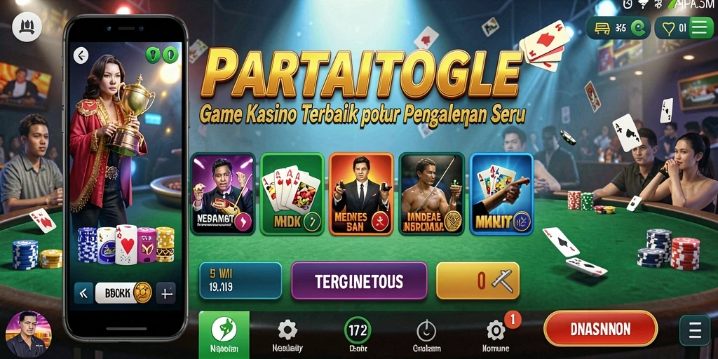 Tangkapan layar gameplay PARTAITOGEL yang menampilkan keseruan Kasino.