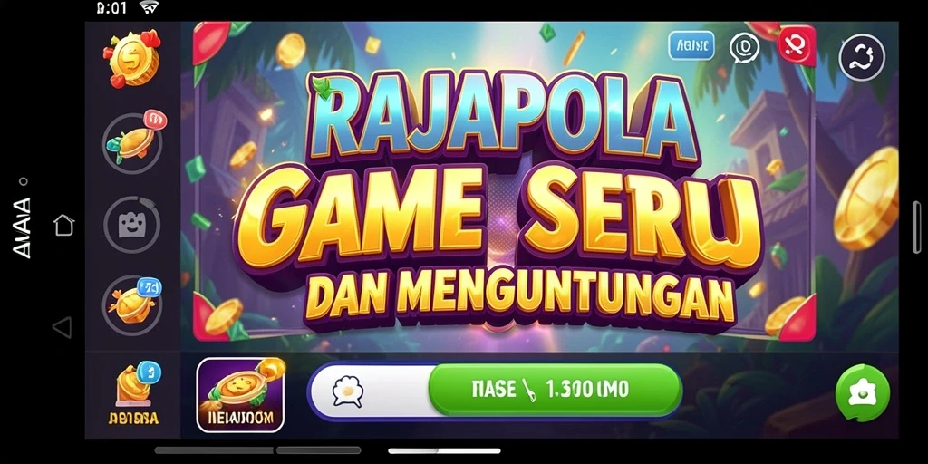 Gameplay seru dan warna-warni di RAJAPOLA.