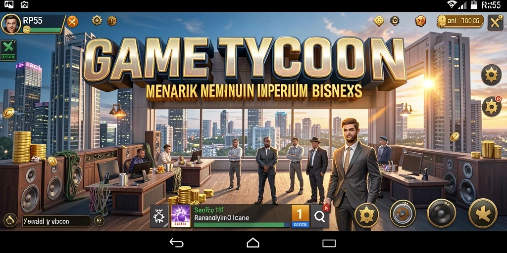 Tampilan gameplay RP55 yang menarik dengan grafis yang mempesona.