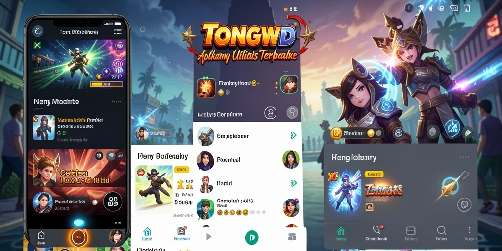 Tampilan utama TONGWD dengan fitur utilitas canggih.
